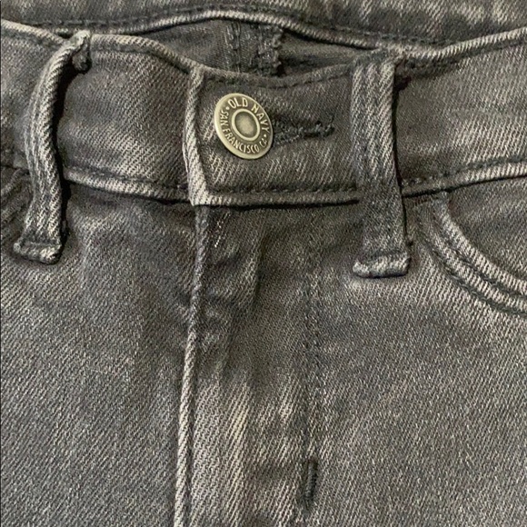 GIRLS Size 10 BLACK OLD NAVY Ballerina Jeans - Picture 4 of 8